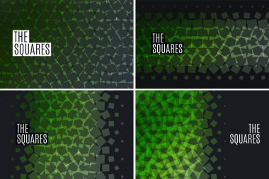 Soyut vektör tasarım öğeleri için grafik düzeni.