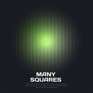 Soyut vektör tasarım öğeleri için grafik düzeni.