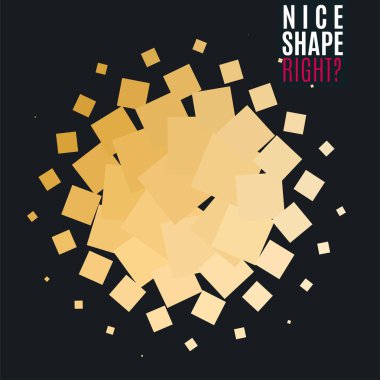 Soyut vektör tasarım öğeleri için grafik düzeni.