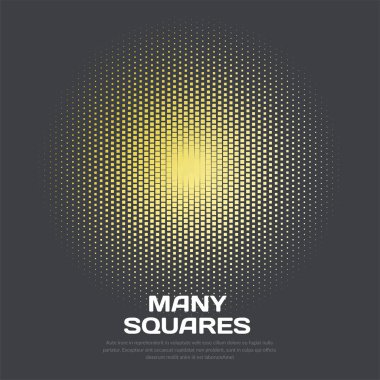 Soyut vektör tasarım öğeleri için grafik düzeni.