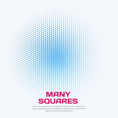 Soyut vektör tasarım öğeleri için grafik düzeni.