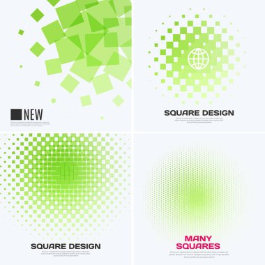 Soyut vektör tasarım öğeleri için grafik düzeni.