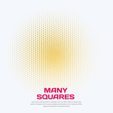 Soyut vektör tasarım öğeleri için grafik düzeni.