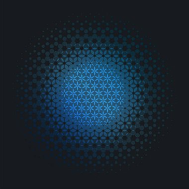 Mavi Tur için grafik şablonu tasarlamak vektör tasarımı