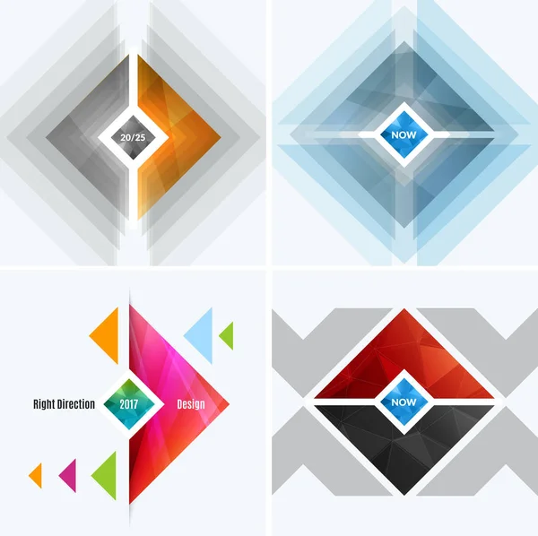 Elementos abstractos de diseño vectorial para diseño gráfico — Vector de stock