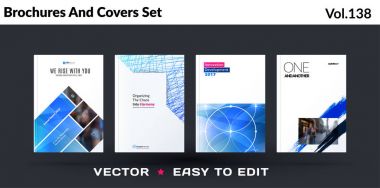 İş, trendy renkli üçgenler için soyut şablonları Mega ayarla