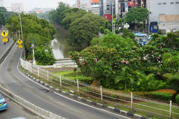 Městský park v jakarta indonesia — Stock fotografie