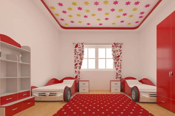 Modern çocuk odası tasarımı