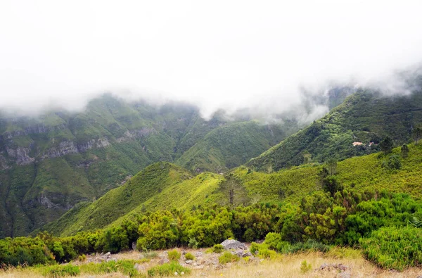 Madeira Adası Portekiz Dağları Üzerinde Güzel Bir Manzara — Stok fotoğraf