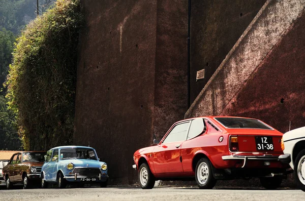 Funchal Madeira Agosto 2018 Opel Classic Cars Meeting Old Retro —  Fotos de Stock