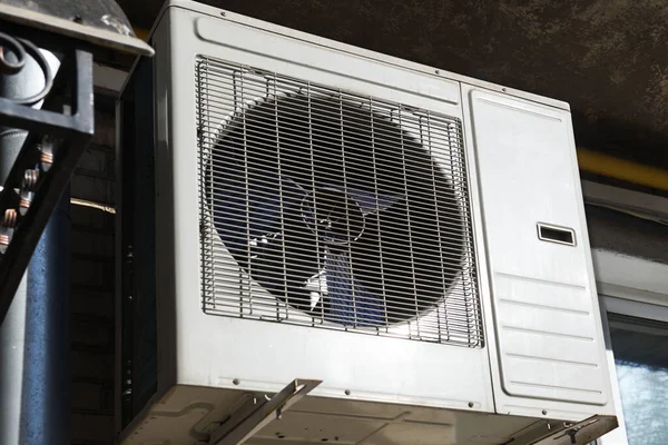 Air conditioning outside the building. Air ventilation system in the house. Climatic equipment. Installation and maintenance of air conditioners. Creating a favorable microclimate in the room.