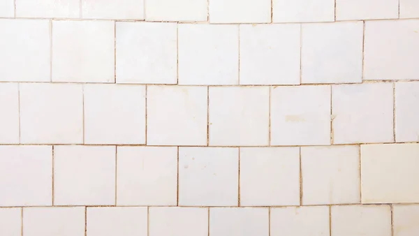 Beyaz Plastik Karolardan Yapılmış Parlak Vintage Duvar Beyaz Gri Plastik — Stok fotoğraf