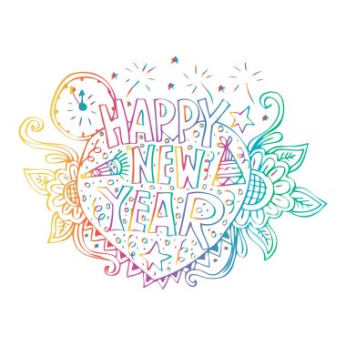 Yeni yıl doodle