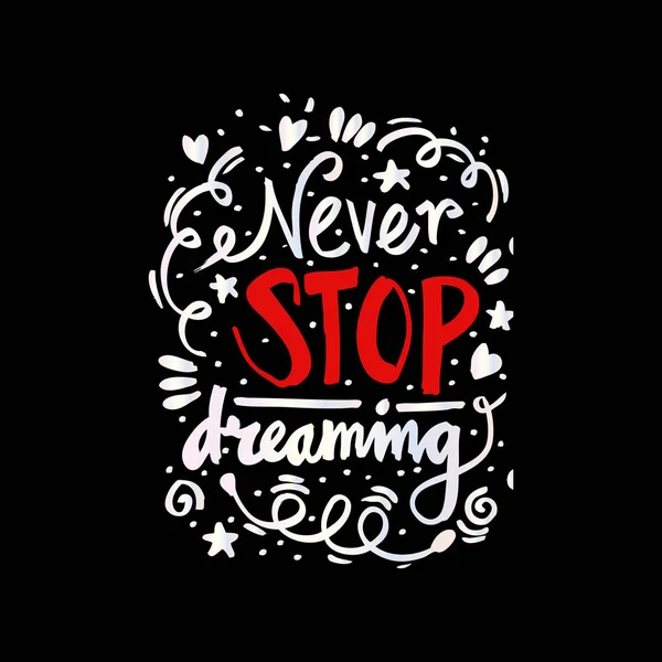 Non smettere mai di sognare — Foto Stock