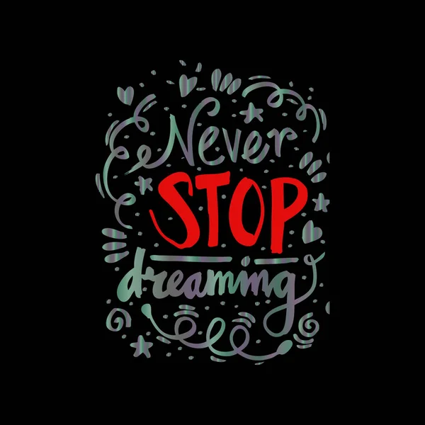 Hört nie auf zu träumen — Stockfoto
