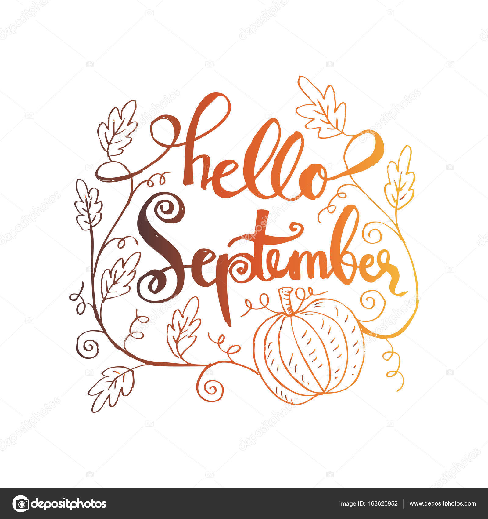 September calligraphy 2024