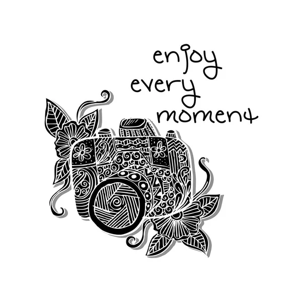 Fotoğraf makinesi ile zevk her an el yazı.