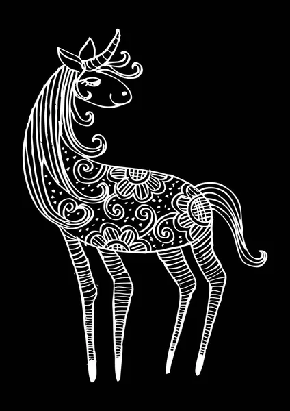 Süs at el çekilmiş.