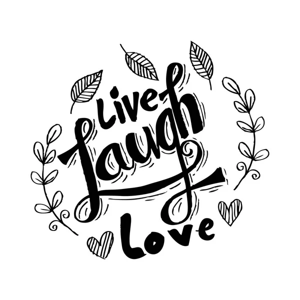 Live laough love — Stock Photo, Image