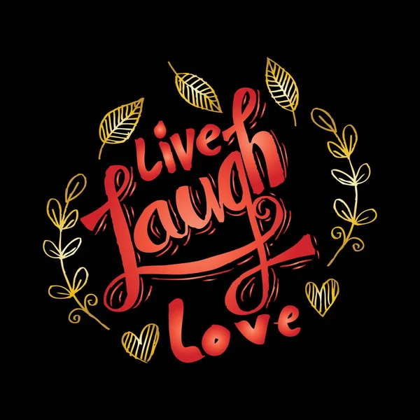 Live laough αγάπη — Φωτογραφία Αρχείου