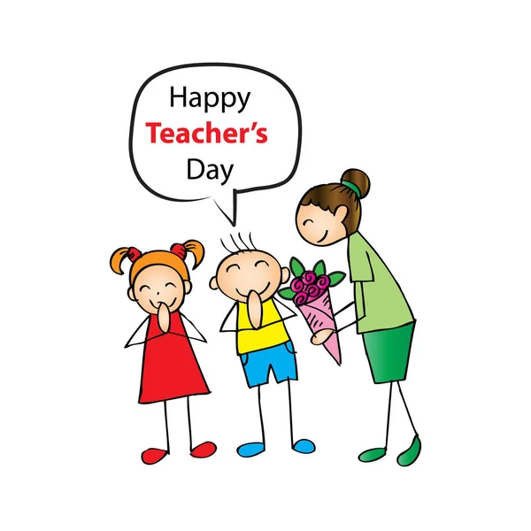 Happy teachers day. - Stock Image - Everypixel