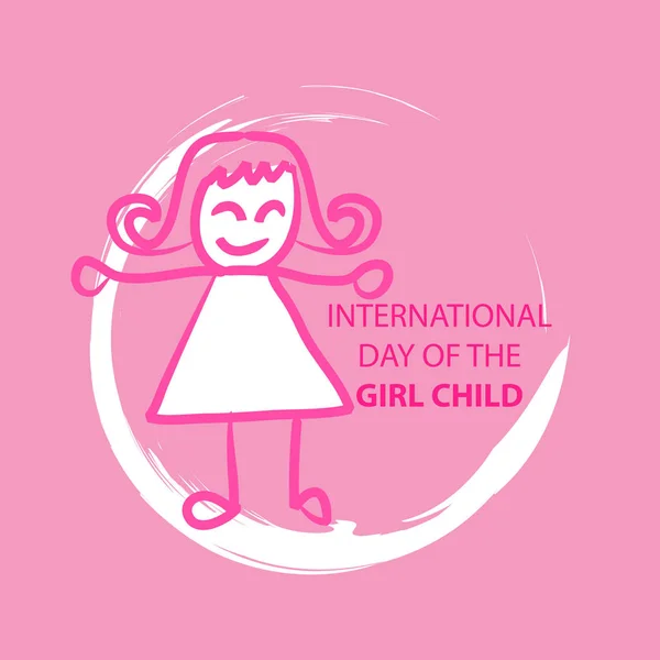 Παγκόσμια ημέρα του παιδιού κορίτσι — Φωτογραφία Αρχείου