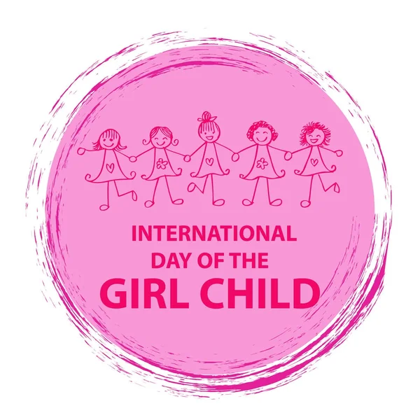 Παγκόσμια ημέρα του παιδιού κορίτσι — Φωτογραφία Αρχείου
