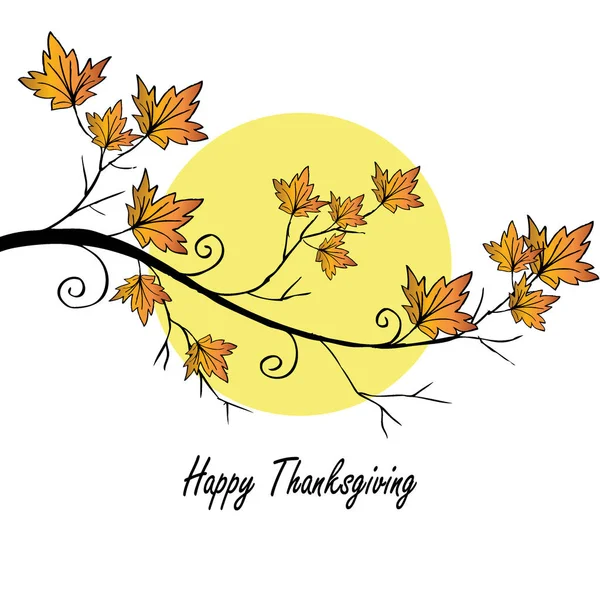 Happy Thanksgiving kártya — Stock Fotó