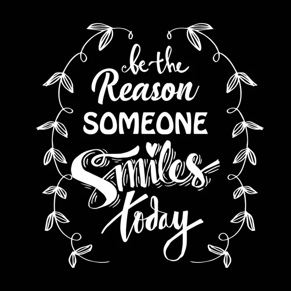 Ser Razón Por Que Alguien Sonríe Hoy — Foto de Stock