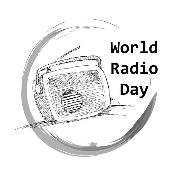 World Radio Day concept