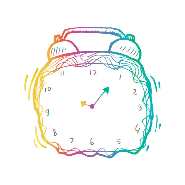 Dibujo Mano Del Reloj —  Fotos de Stock