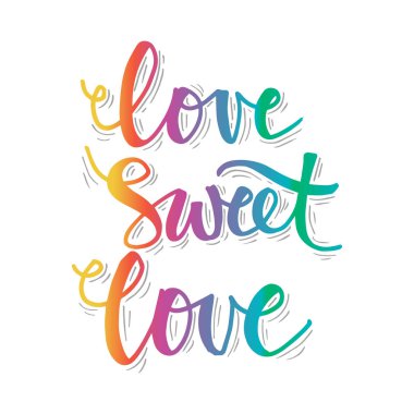 Tatlı aşk el aşk yazı