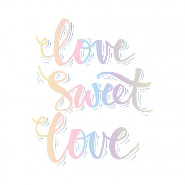 Tatlı aşk el aşk yazı