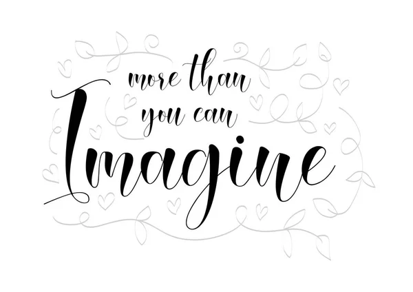 More You Can Imagine Motivational Quote — Stockfoto