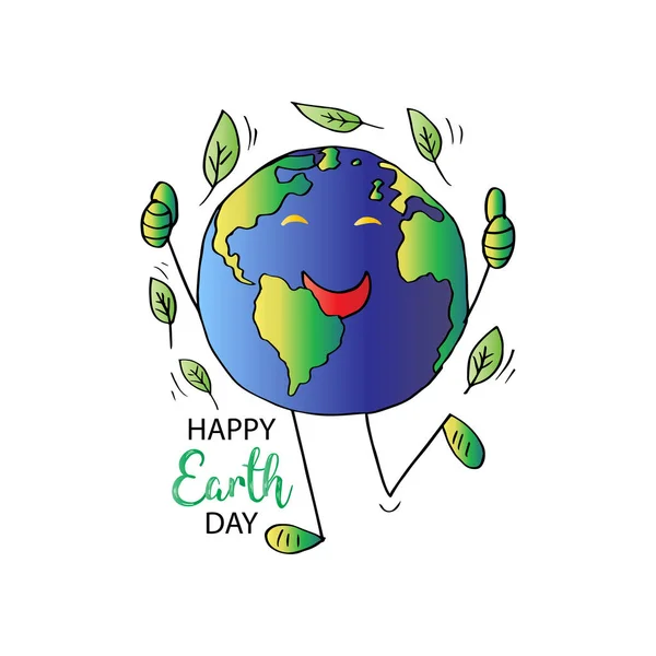 Earth Day Poster Design — Stock Photo, Image