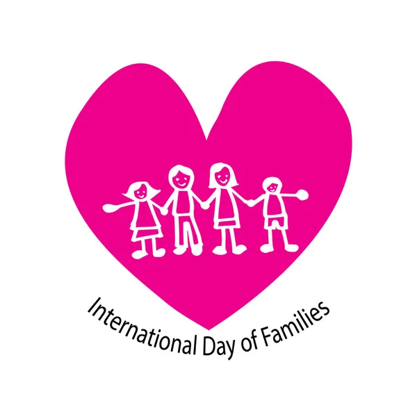 Διεθνής Ημέρα Οικογένειας — Φωτογραφία Αρχείου