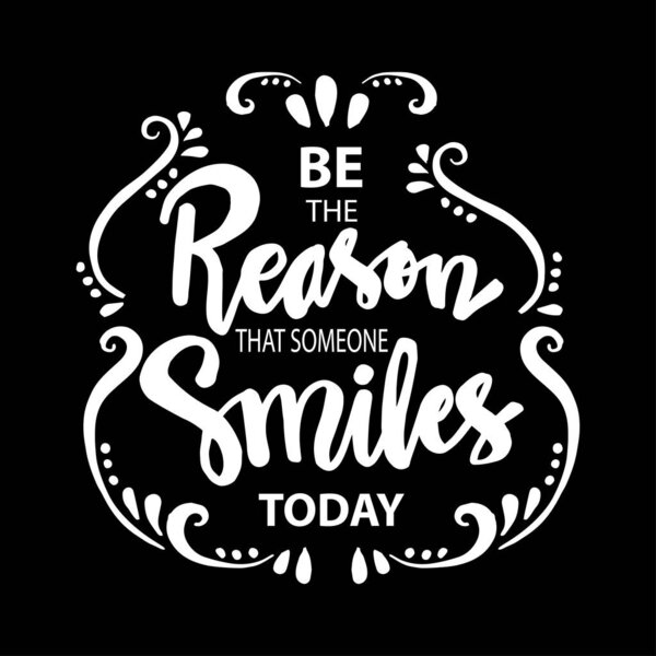 Из-за него сегодня кто-то улыбается. Мотивационная цитата.