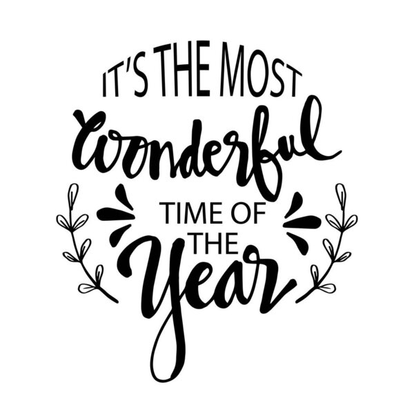  Это самое чудесное время года. Открытки с современной каллиграфией
.