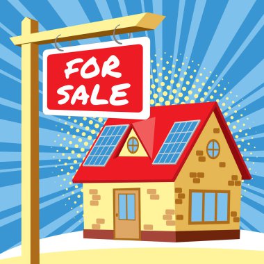 Satılık çevre dostu ev. Yeşil enerji inşaatı. Bir ev yap. Emlakçılık hizmetleri, ipotek, iflas. Konut satışı.