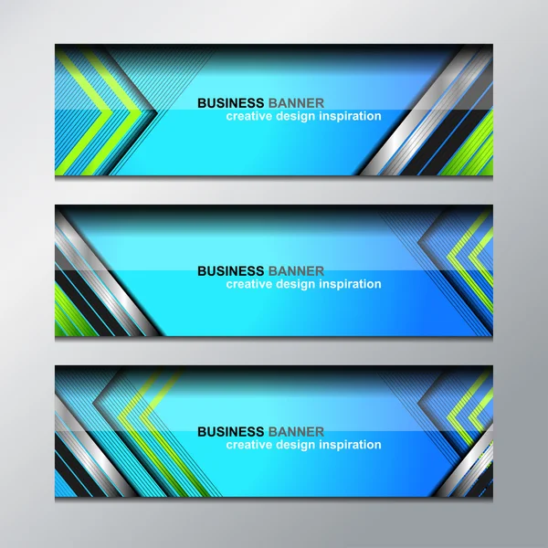 Business Banner Vorlage Hintergrund — Stockvektor