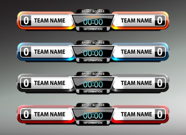 Çetele Spor Futbol ve futbol için şablon