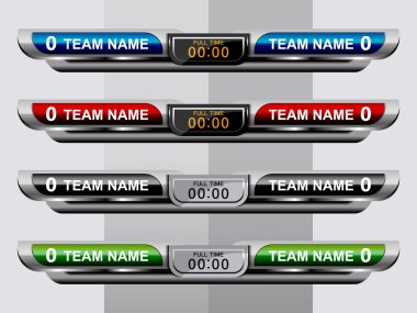 Çetele Spor Futbol ve futbol için şablon