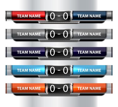 Çetele Spor Futbol ve futbol için şablon