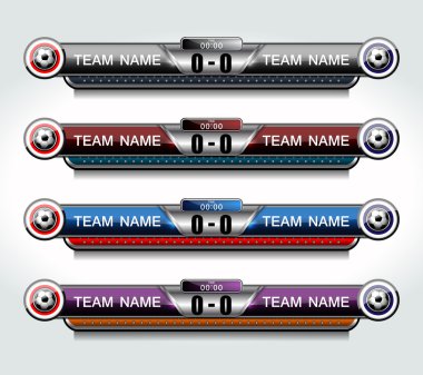 Çetele Spor Futbol ve futbol için şablon