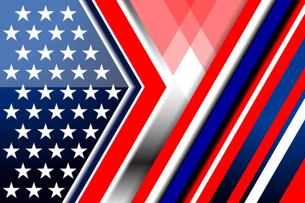 Estados Unidos Bandera Color Fondos — Archivo Imágenes Vectoriales