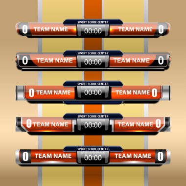 Çetele Spor Futbol ve futbol için şablon