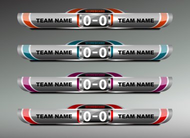 Çetele Spor Futbol ve futbol için şablon