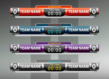 Çetele Spor Futbol ve futbol için şablon