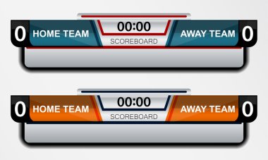 Çetele Spor Futbol ve futbol için şablon