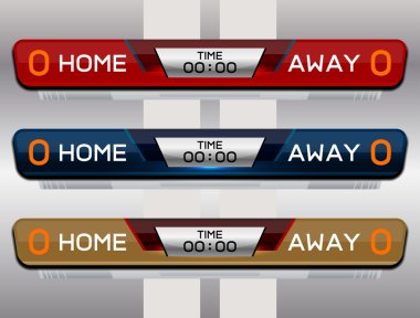 Çetele Spor Futbol ve futbol için şablon